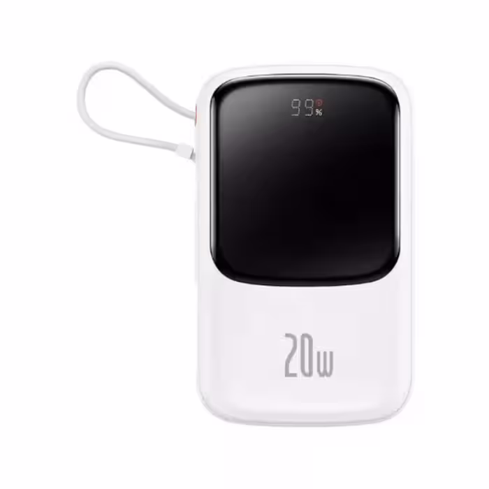 پاوربانک 10000 میلی آمپر 20 واتی بیسوس مدل BASEUS QPOW PRO PPQD060001