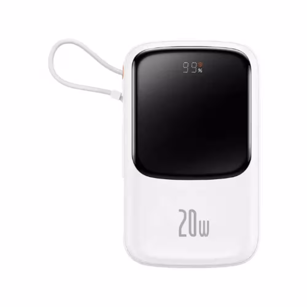 پاوربانک 10000 میلی آمپر 20 واتی بیسوس مدل BASEUS QPOW PRO PPQD060001