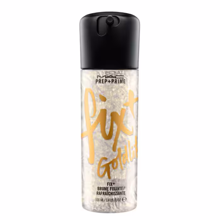 اسپرى فيكس پلاس شاين طلايى مک