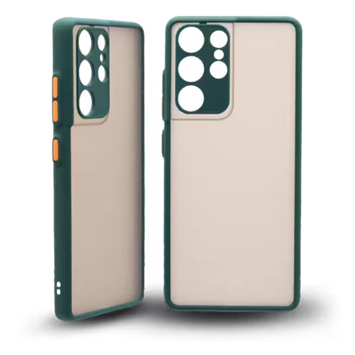 کاور مدل هیبریدی پشت مات مناسب برای گوشی موبایل سامسونگ GALAXYs21 ultra