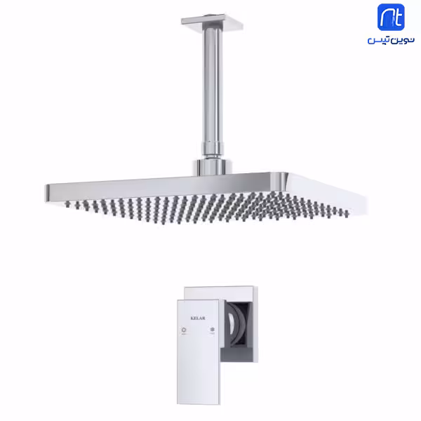 ملزومات شیر حمام توکار کلار مدل فلت لاکچری تیپ 1