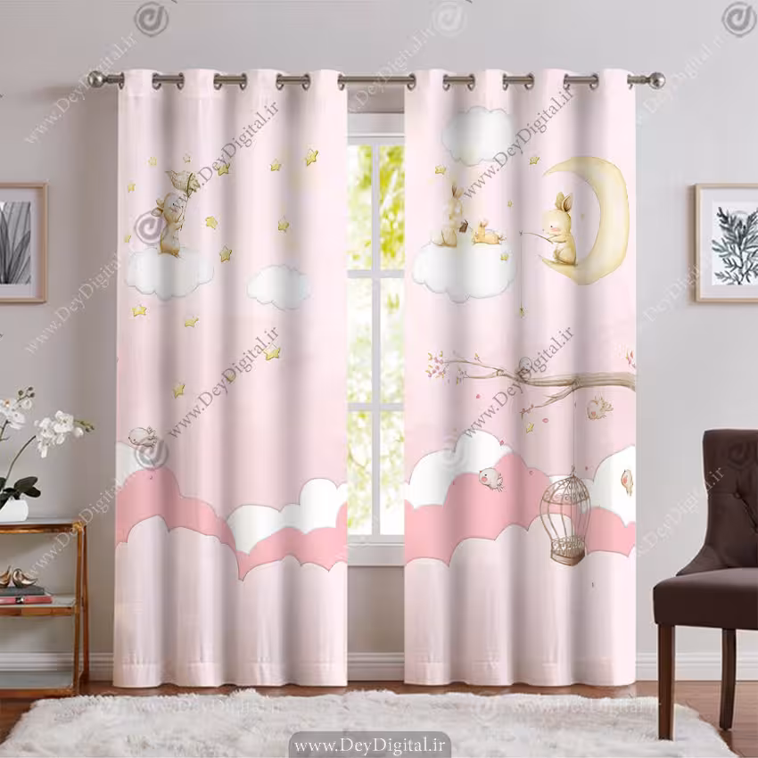 پرده فانتزی برای اتاق بچه PK-6403