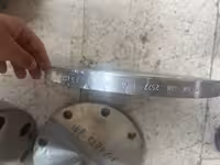 فلنج کور6اینج PN16ریس فیس از جنس1.4541 SS321