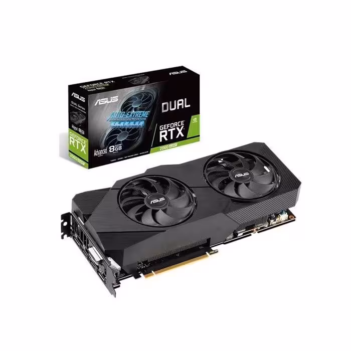 کارت گرافیک ایسوس مدل DUAL-RTX2060S-O8G-EVO با حافظه 8 گیگابایت