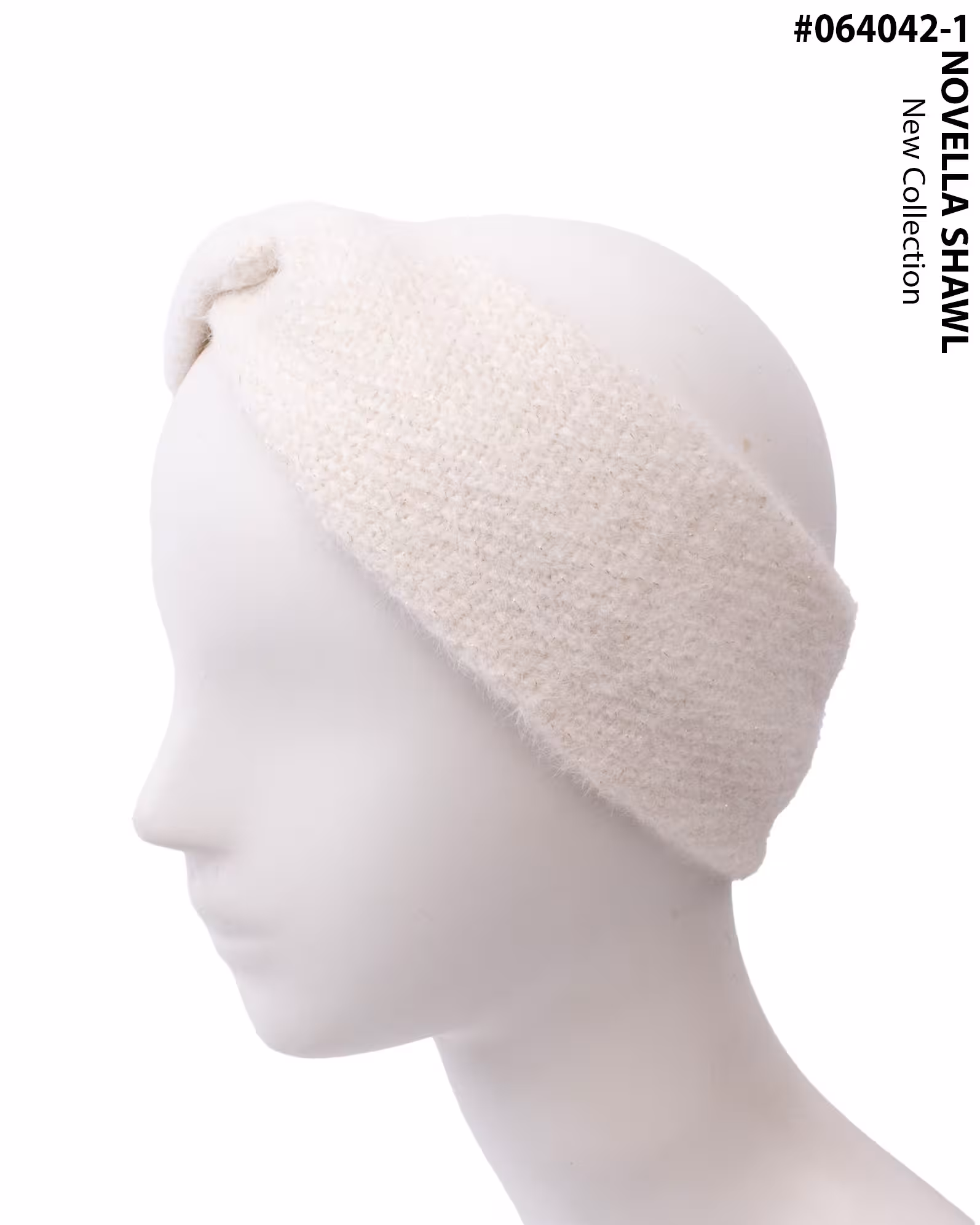 هدبند بافت لمه دار کد 064042 | نوولاشال