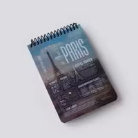 دفترچه خط‌دار 100 برگ PARIS سیتی پیل (PILL)