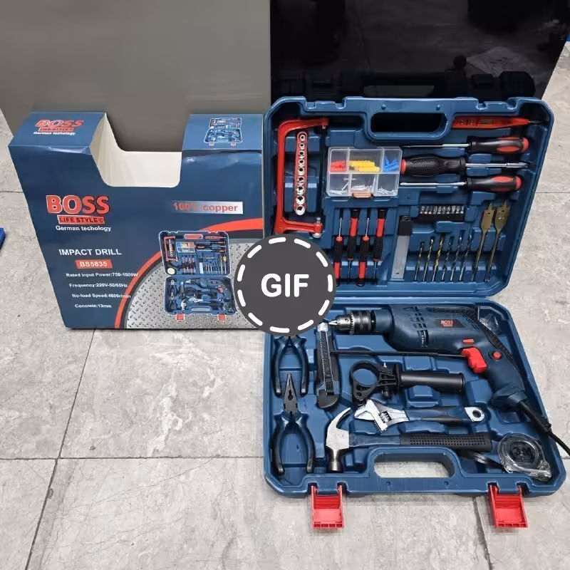 مجموعه ابزار حرفه ای 100 عددی جدید باس مدل 1-188