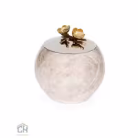 شکلات خوری درب دار سنگ و برنج طرح مارینا مدل 3050024