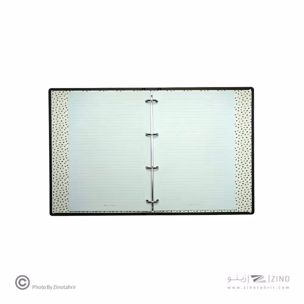 دفترکلاسوری 4حلقه 100برگ پیل