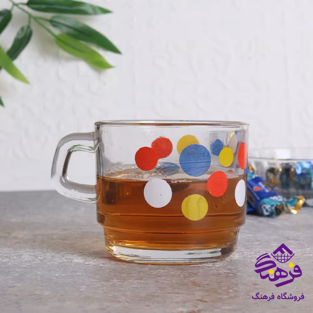 نیم لیوان استکبل چاپی شیرینگ کاوه (6دک)