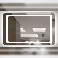 آینه بک لایت سند بلاست مدل MF04 سایز 40*60