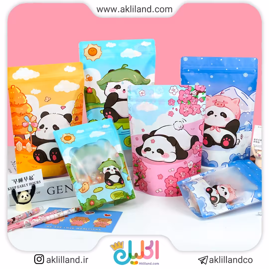 زیپ کیپ دسته دار چهار فصل پاندا