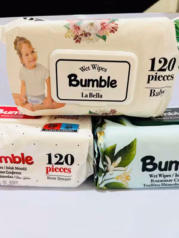 دستمال مرطوب  Bumble