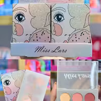 پالت رژگونه 6رنگ میس لارا