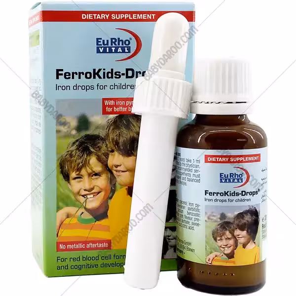 قطره آهن فروکیدز یوروویتال FerroKids Drops