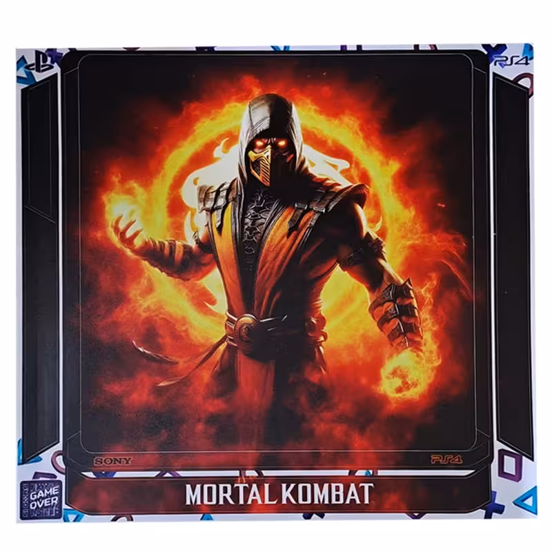 برچسب کنسول PS4 (GO) طرح MORTAL C