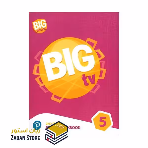 Big English 5 Big TV Workbook 2nd Edition بیگ انگلیش پنج بیگ تی وی ویرایش دوم
