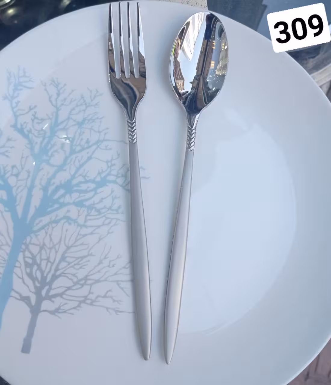 سرویس قاشق چنگال 30 نفره اس جی مدل 309s