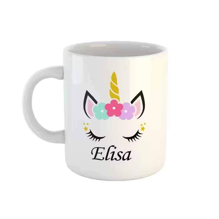 خرید ماگ-لیوان  اسم الیسا  unicorn کد 39