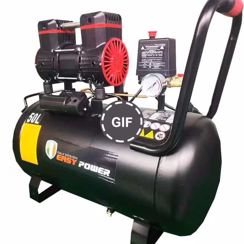 کمپرسور یا پمپ باد سایلنت ایزی پاور 50 لیتری مدل SYW1080