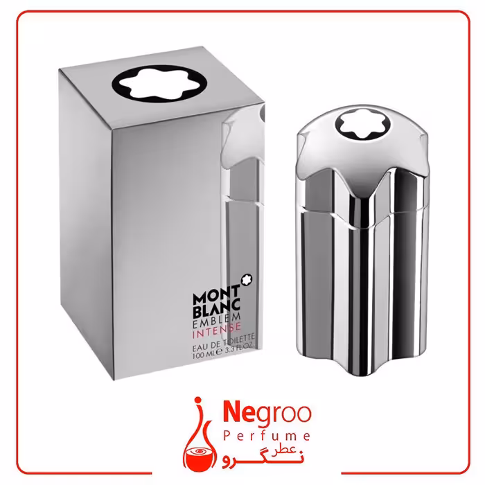 عطر ادکلن مونت بلنک امبلم اینتنس نقره ای