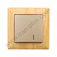 کلید یک پل مدل الیزه طرح چوب روشن میانی بژ