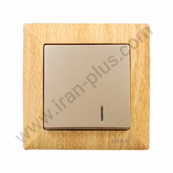 کلید یک پل مدل الیزه طرح چوب روشن میانی بژ