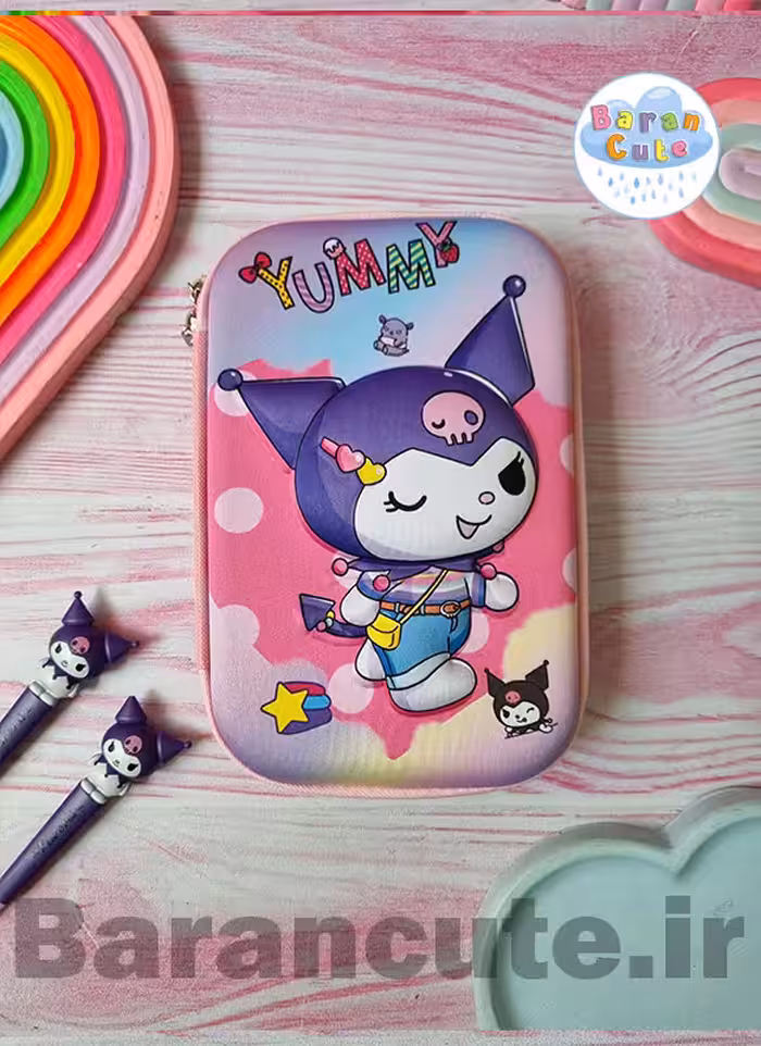 جامدادی کتابی برجسته طرح کورومی 4