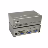 اسپلیتر VGA دو پورت کی نت پلاس 250 مگاهرتز - فروشگاه اینترنتی طیف سنتر