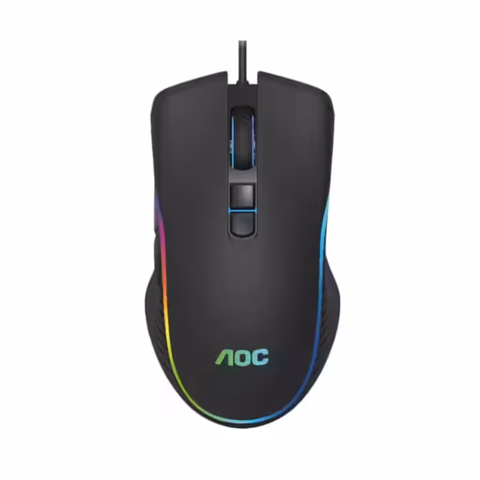 ماوس باسیم  ارگونومیک ای او سی   AOC Optical Ergonomic wried mouse  GM100