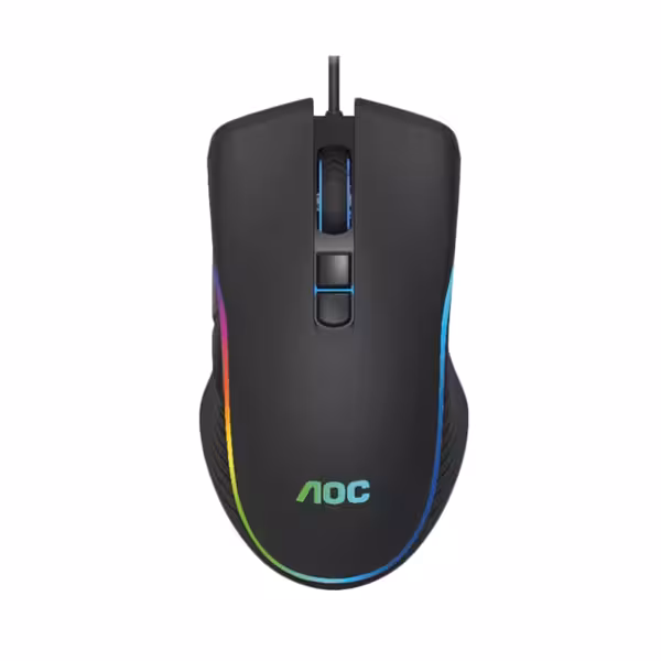 ماوس باسیم  ارگونومیک ای او سی   AOC Optical Ergonomic wried mouse  GM100