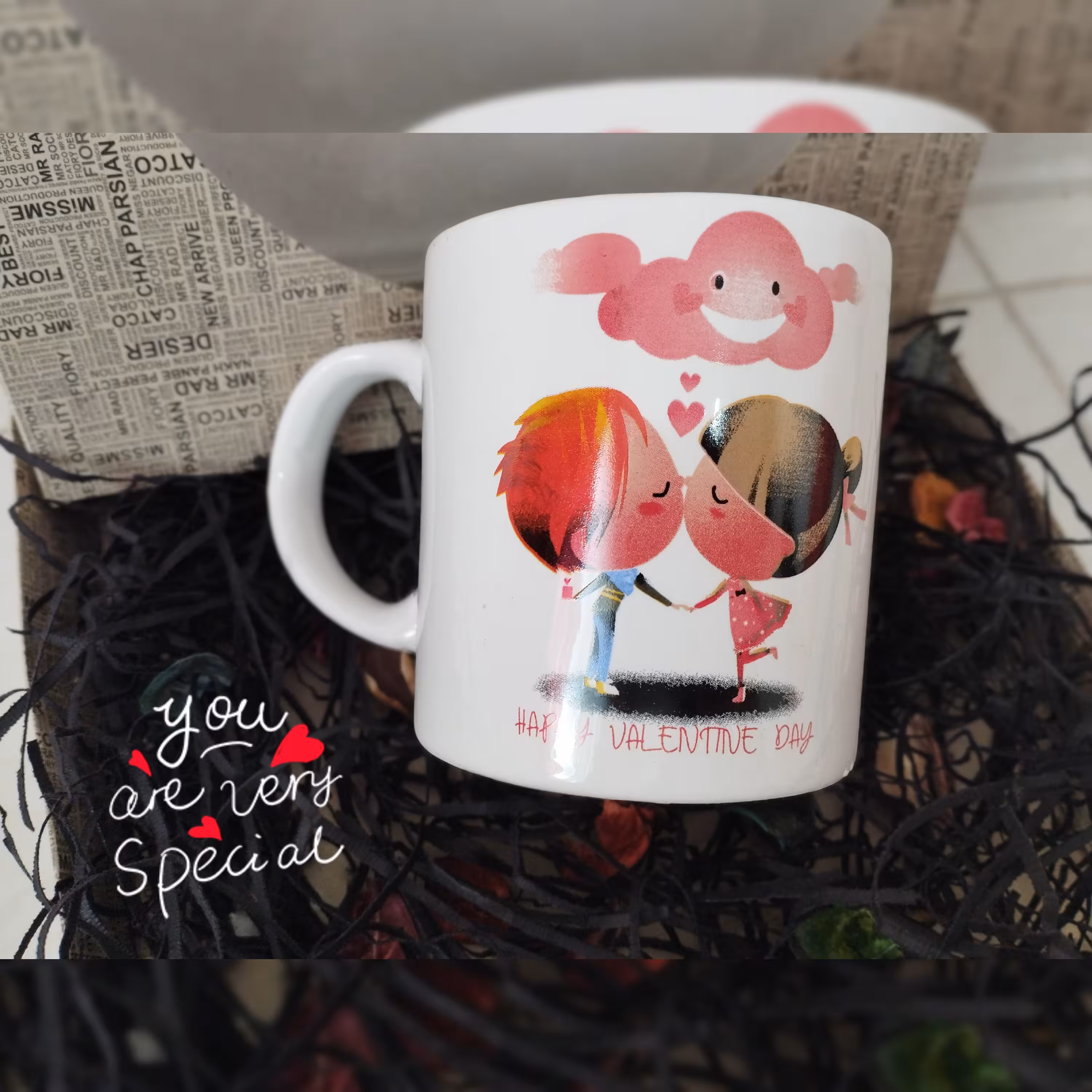 ماگ سرامیکی طرح عاشقانه روز عشق و تولد و ... جهت هدیه دادن در مناسبت های مختلف به کسایی که دوسشون داری 