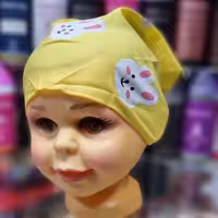 دستمال سر دخترانه زردباندانا