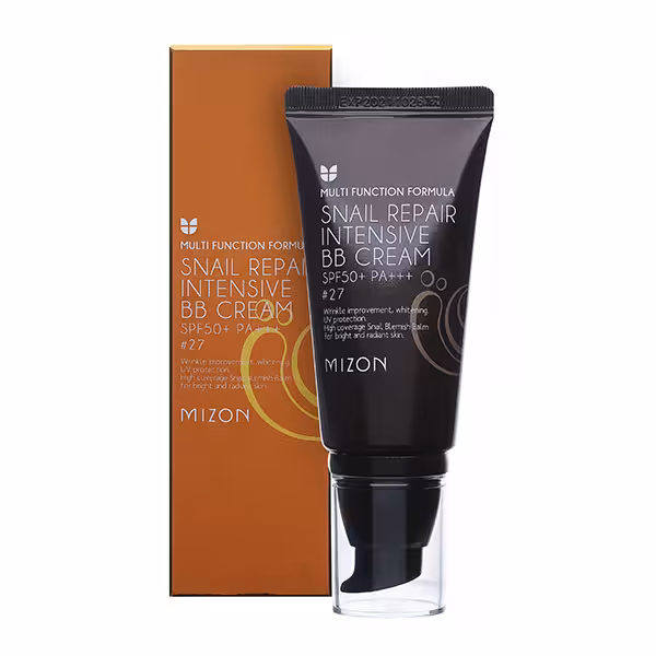 بی بی کرم حلزون میزون ( MIZON-Snail repair BB cream SPF50 NO27 )