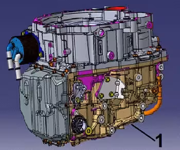 گیربکس کامل دناپلاس اتوماتیک LANDAI