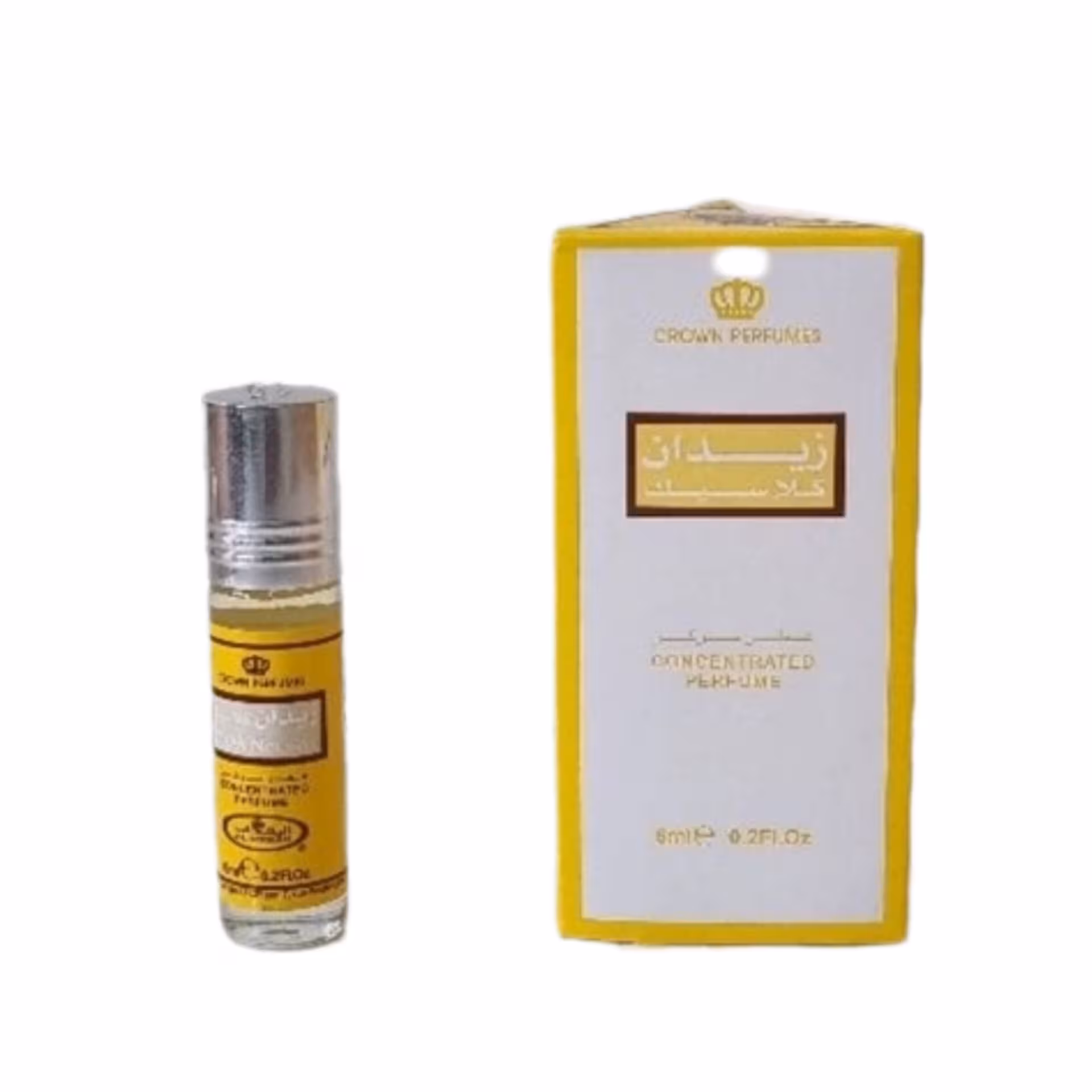 عطر زنانه مردانه الرحاب مدل زیدان حجم 6 میل