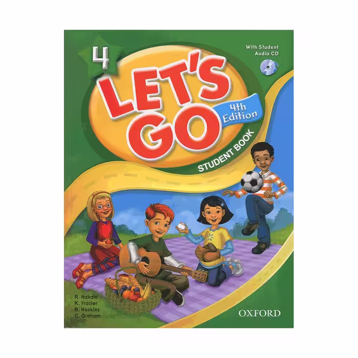 Lets Go 4 4th Edition لتس گو چهار ویرایش چهارم وزیری