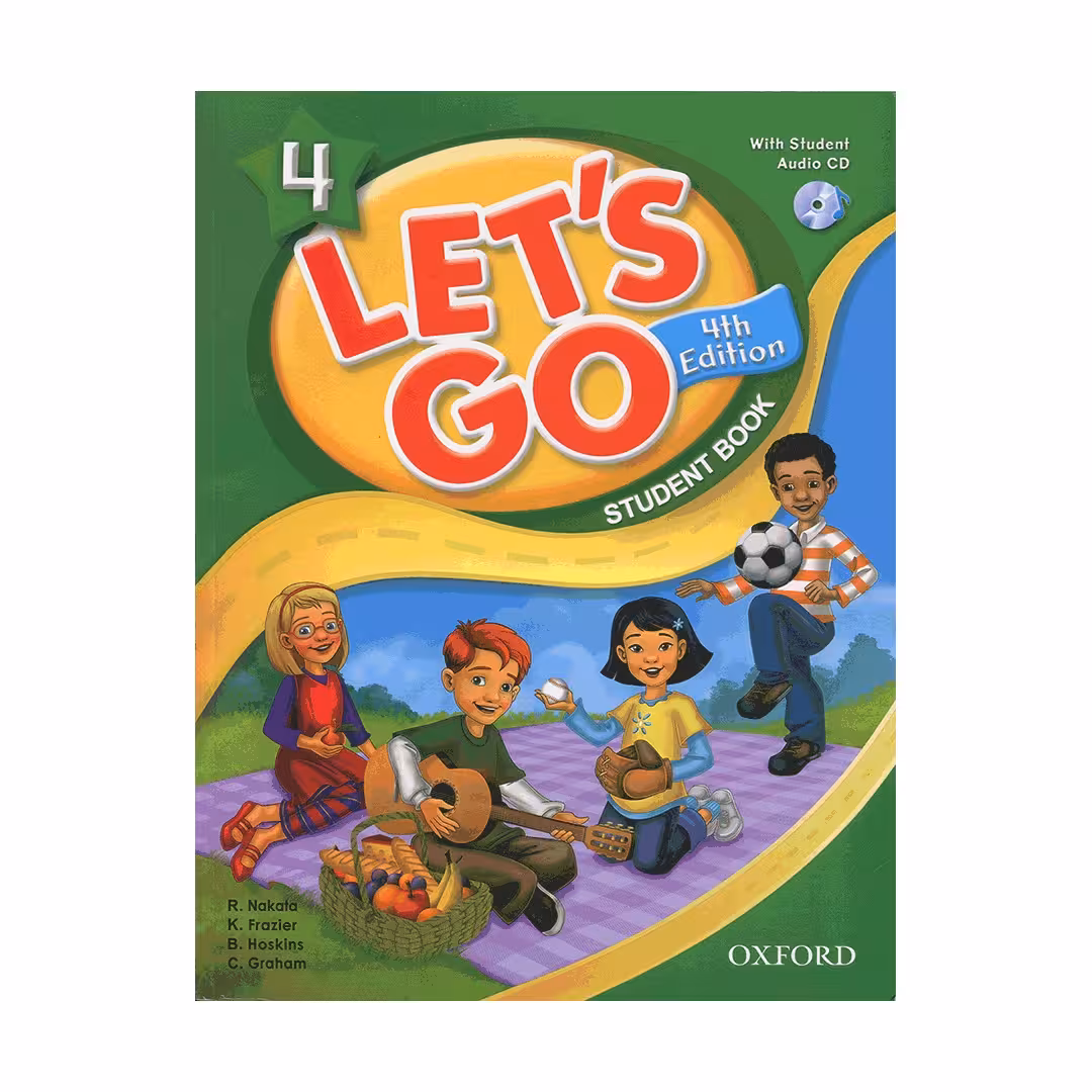 Lets Go 4 4th Edition لتس گو چهار ویرایش چهارم وزیری