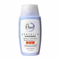 ضد آفتاب بی رنگ پیکسل مدل سنتلا SPF50 مخصوص انواع پوست حجم 50 میلی لیتر