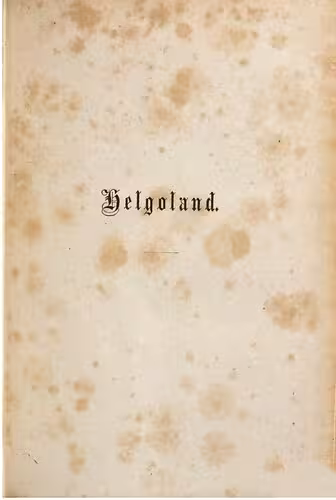 خرید و دانلود نسخه کامل کتاب Helgoland. Schilderungen und Erörterungen