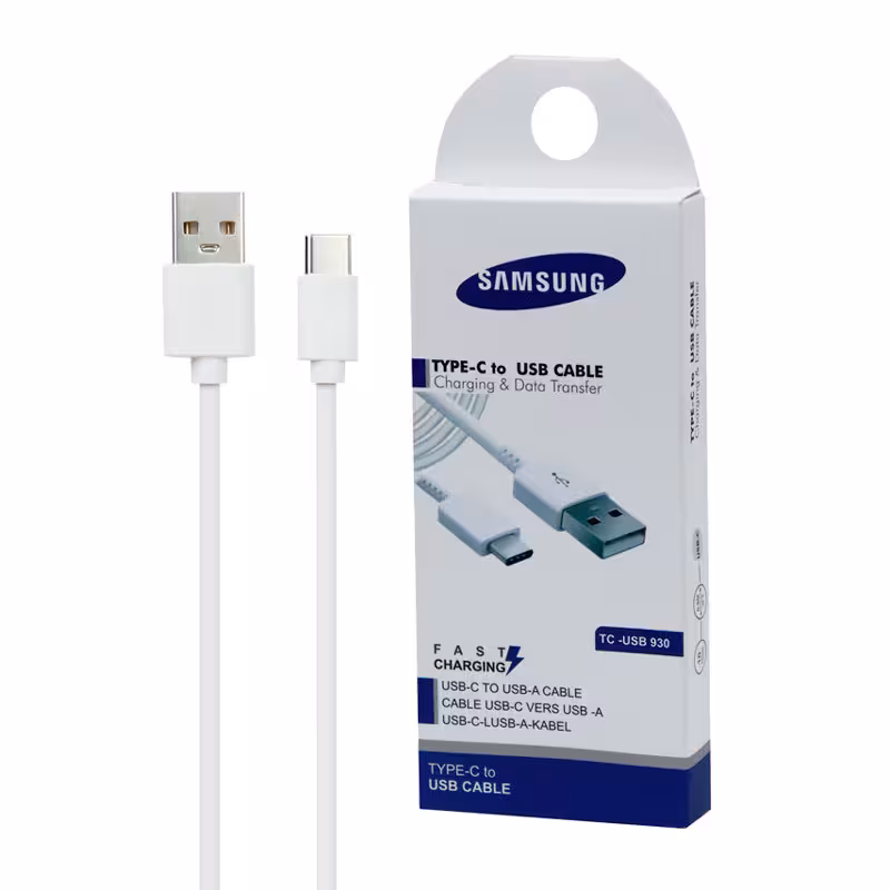 کابل تایپ سی Samsung TC-USB 930 1m (حداقل خرید 10 عدد )