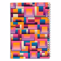 دفتر مشق کلاسیک رنگی