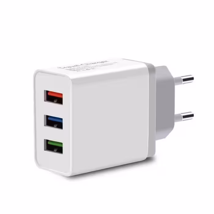 شارژر دیواری بی تی ار مدل 3port | کالا مکس