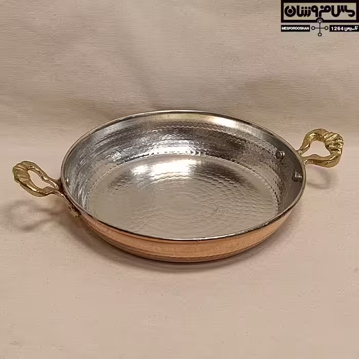 ماهیتابه مسی سایز 1 مدل کاسپین