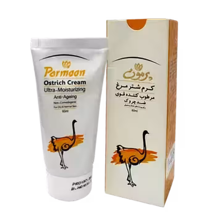 کرم شترمرغ 60 میلی لیتر پرمون