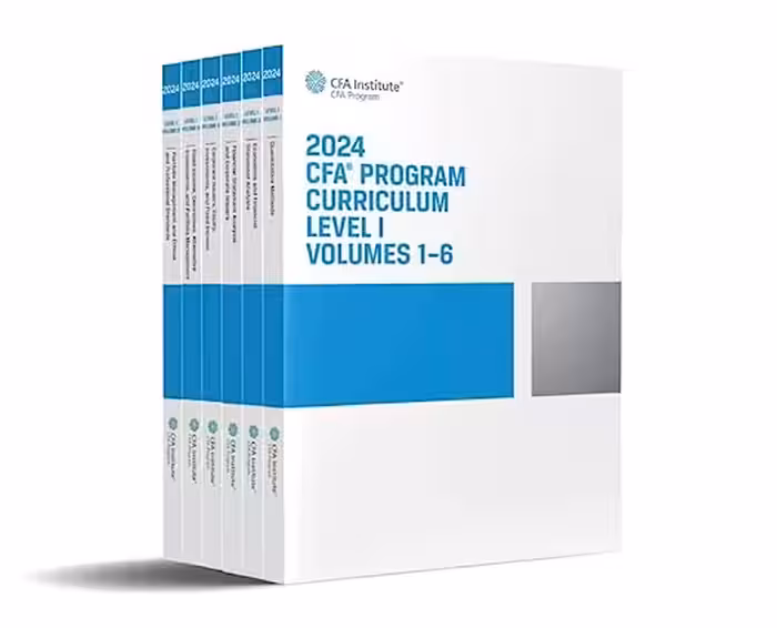 خرید و دانلود نسخه کامل کتاب 2024 CFA Program Curriculum Level I Box Set - Orginal Pdf