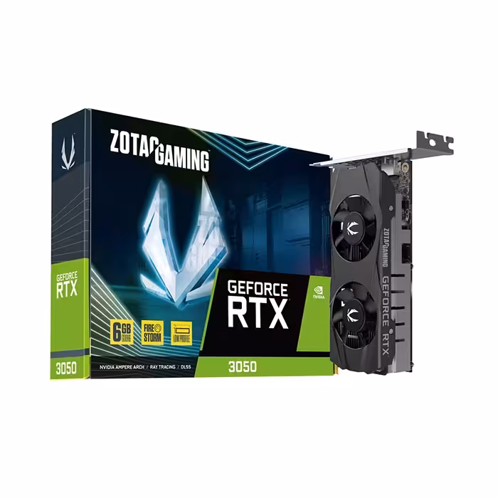 کارت گرافیک زوتک GeForce RTX 3050 LP 6GB (بدون جعبه)
