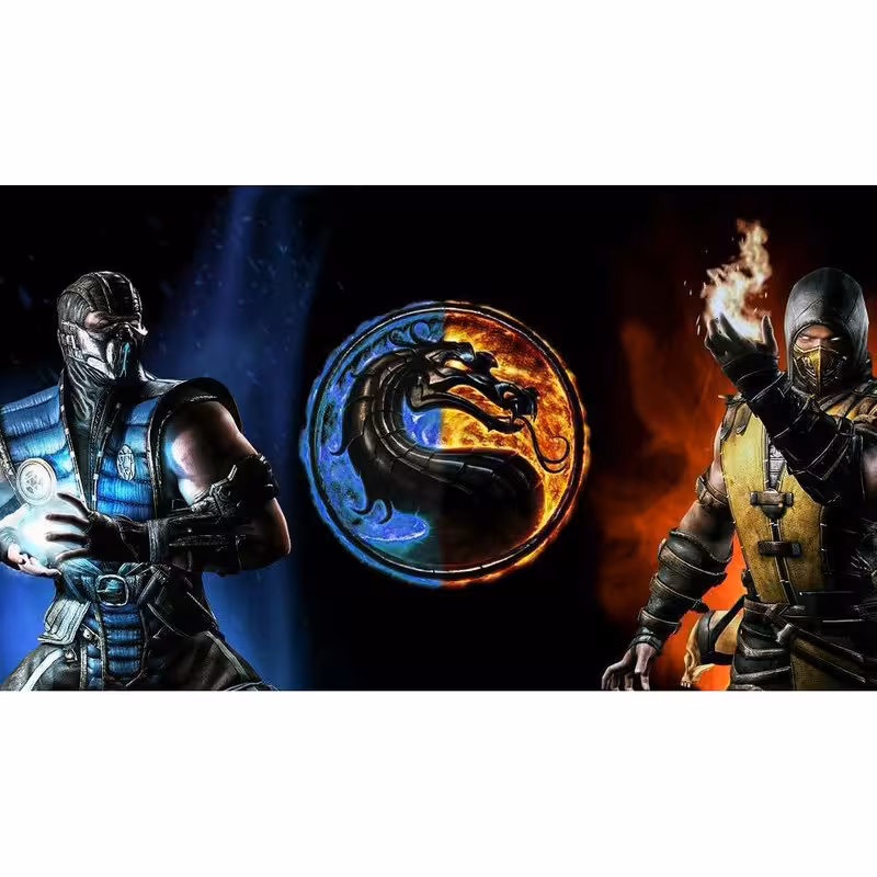 برچسب پلی استیشن 2 مدل مورتال کمبت کد P98