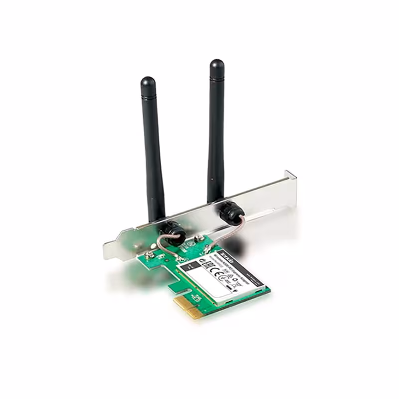 PCI-E W322E کارت شبکه اینترنال دو آنتنه تندا