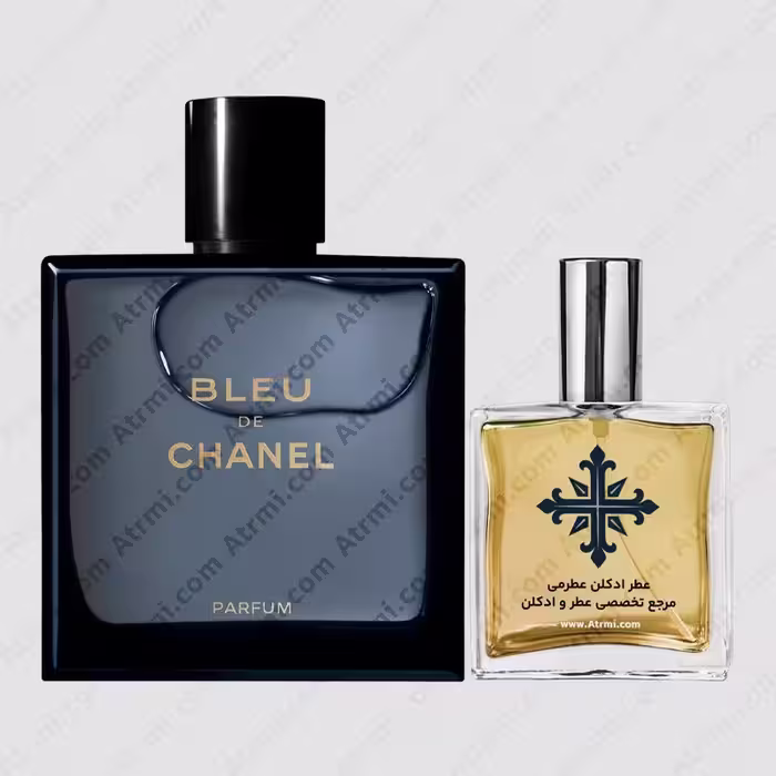 عطر ادکلن عطرمی مدل بلو د پارفوم گلد طلایی مردانه – Atrmi Bleu De Parfum Men